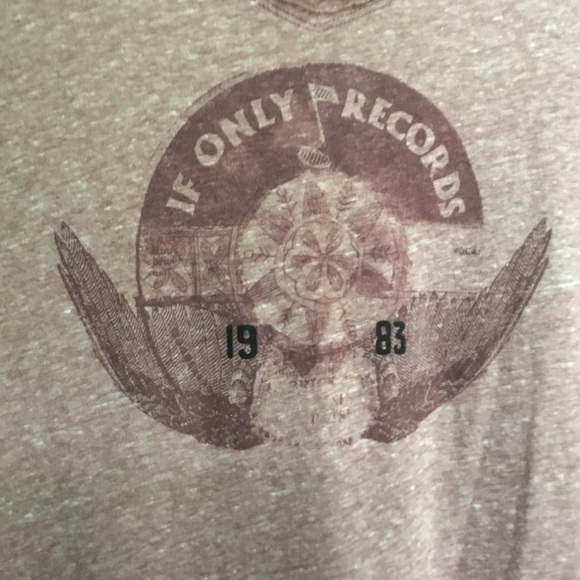 WE THE FREE burgundy If Only Records tee 1983 M - Picture 2 of 7